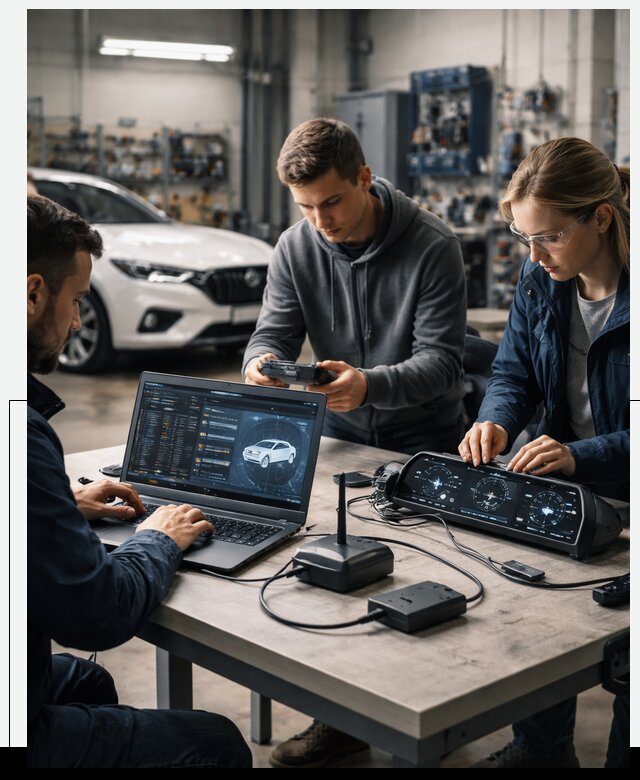 Разработка Connected Car и ПО для автопрома в Сибае