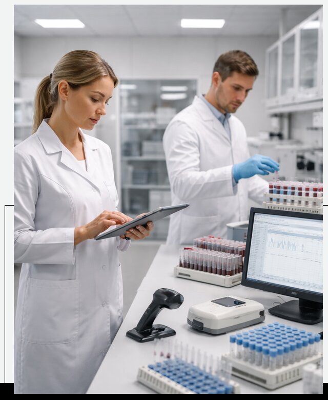 Разработка и внедрение LIMS системы для биотех лабораторий в Сибае