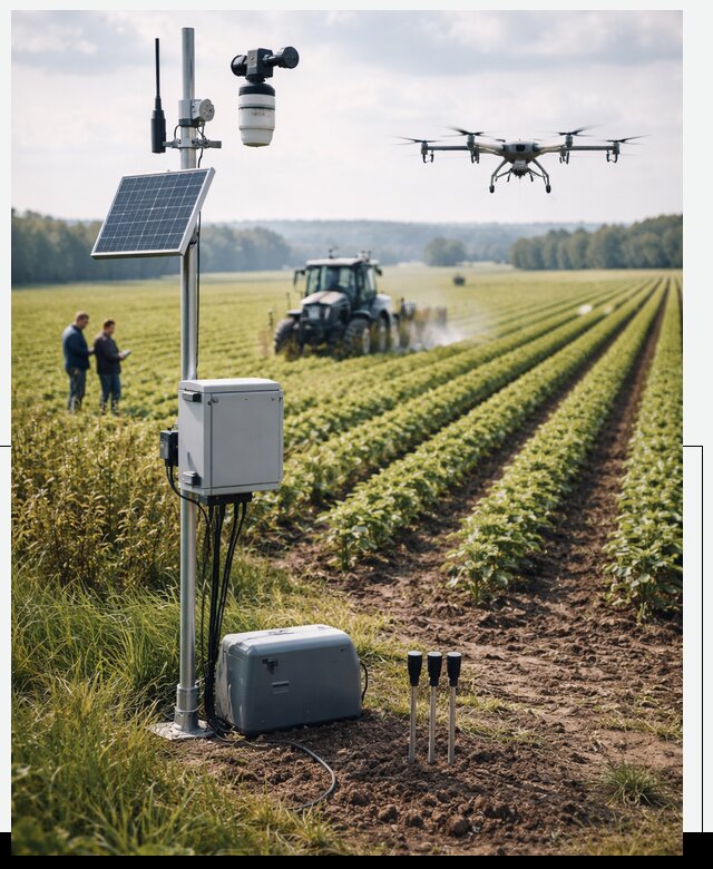 Разработка IoT мониторинга полей в Сибае от 8735 р. | АвикейСба